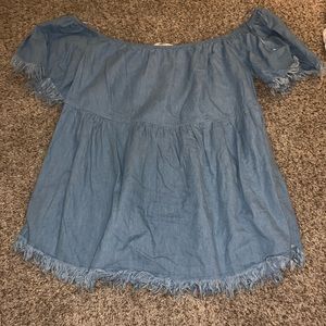 off the shoulder top